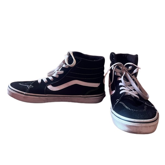 ❌SOLD❌ Vans Off The Wall Suede Hi Top - Picture 6 of 10